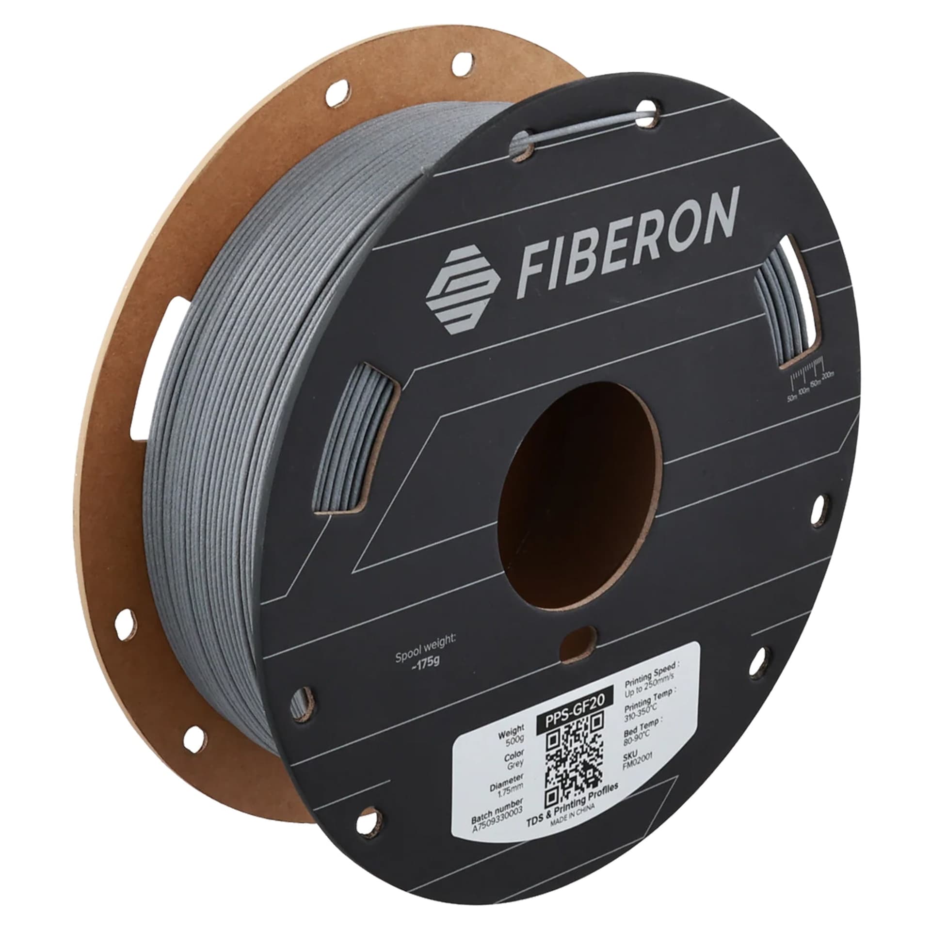 Polymaker Fiberon PPS-GF20 1.75mm Filament 500g for fpv drones