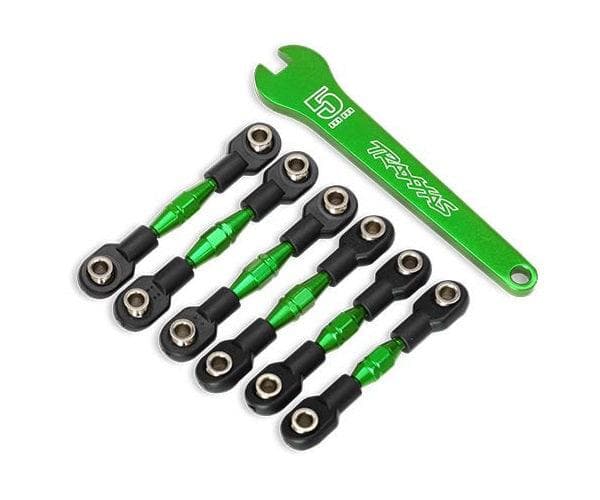 Traxxas 8341G Aluminum Turnbuckles w/ F/R camber links toe links & wrench 4-Tec for fpv drones