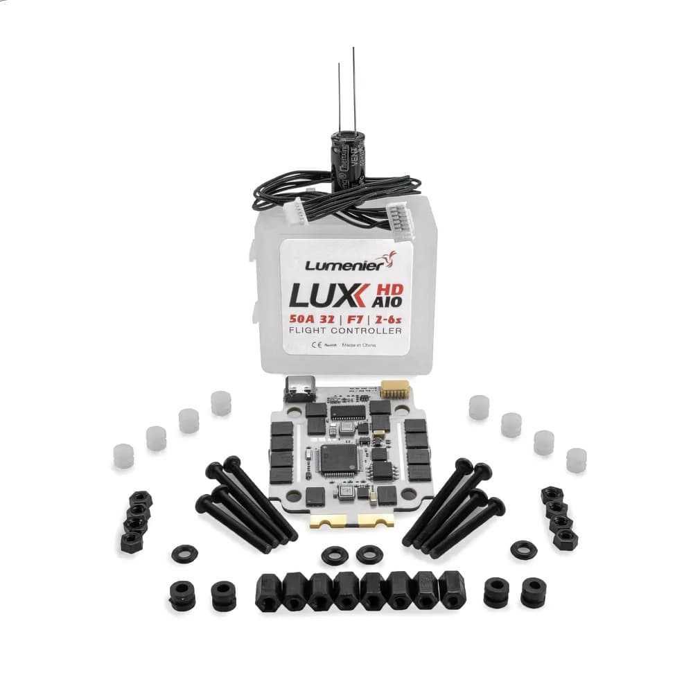 Lumenier LUX HD AIO - F7 FC + 50A AM32 2-6S ESC - 30x30 - 2 for fpv drones 6