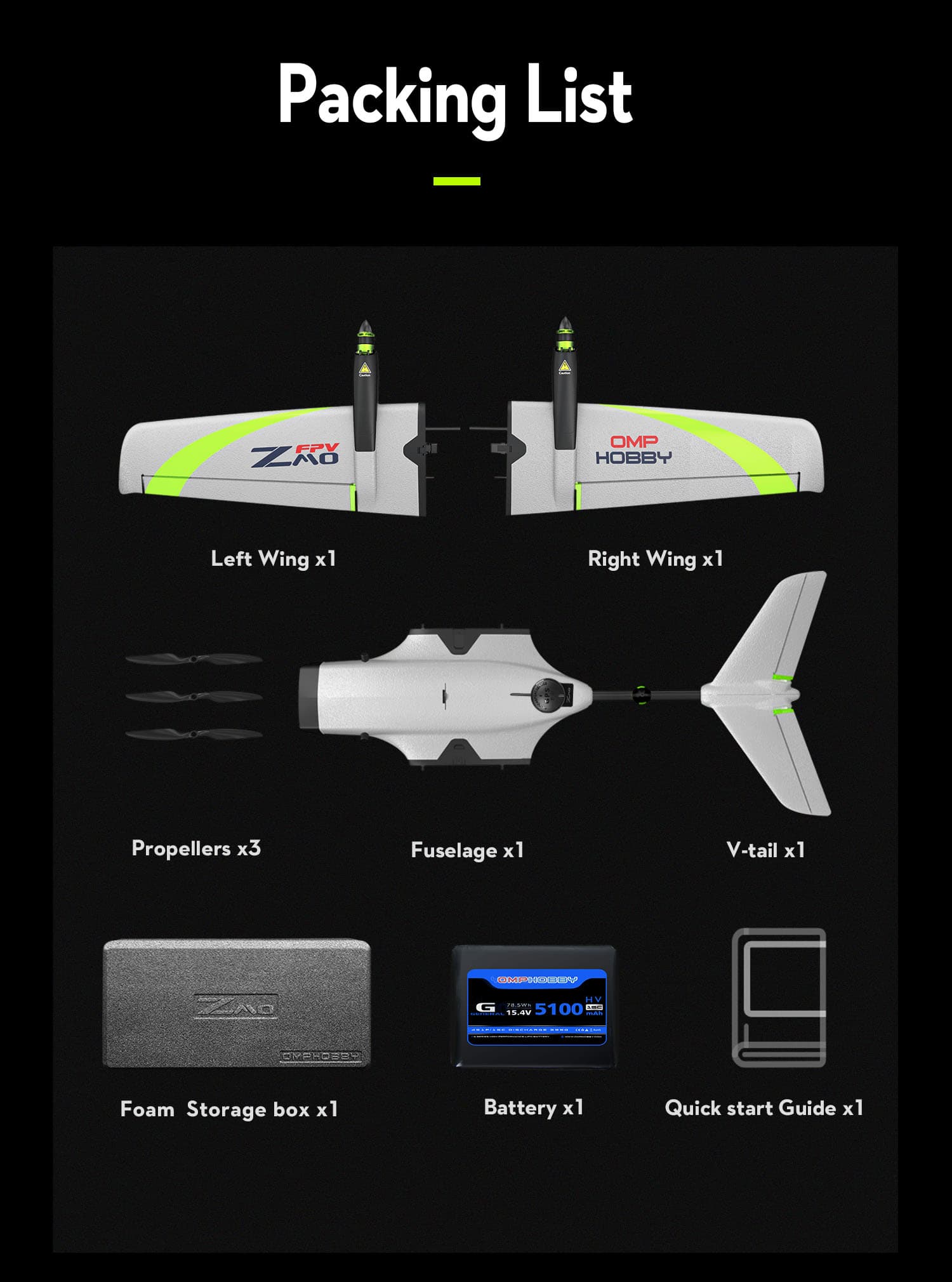OMP ZMO Pro VTOL Drone for fpv drones 5