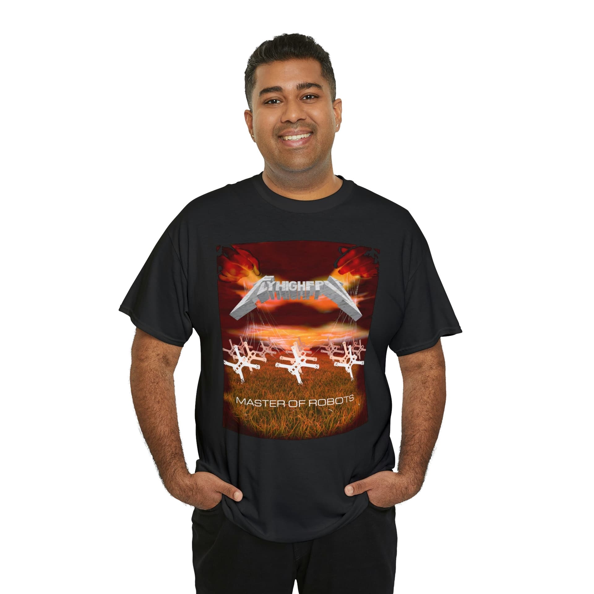 Master of Robots - T-Shirt for fpv drones 8