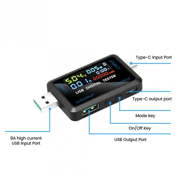USB voltmeter/ammeter for fpv drones 3
