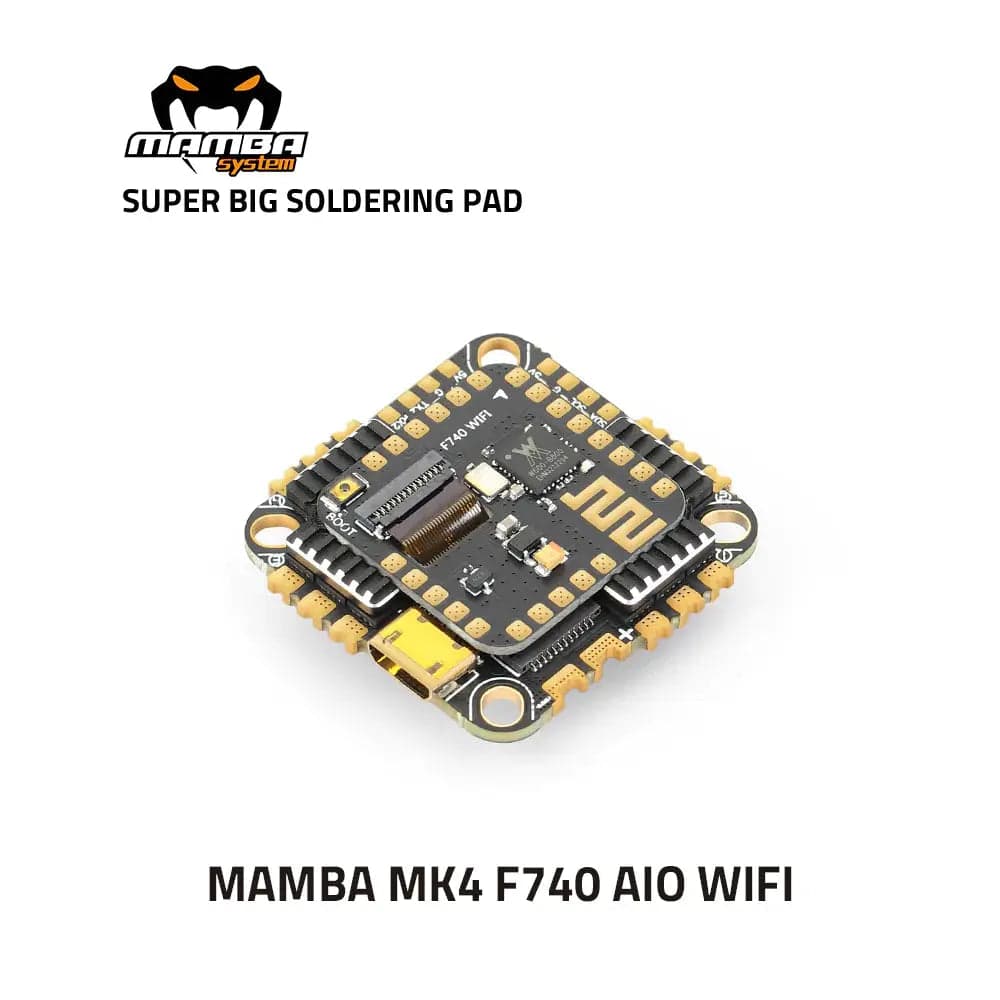 Diatone Mamba MK4 F740 AIO 40A 6S 32bit ALL IN ONE AIO FC&ESC 25.5mm/M2 for fpv drones 1