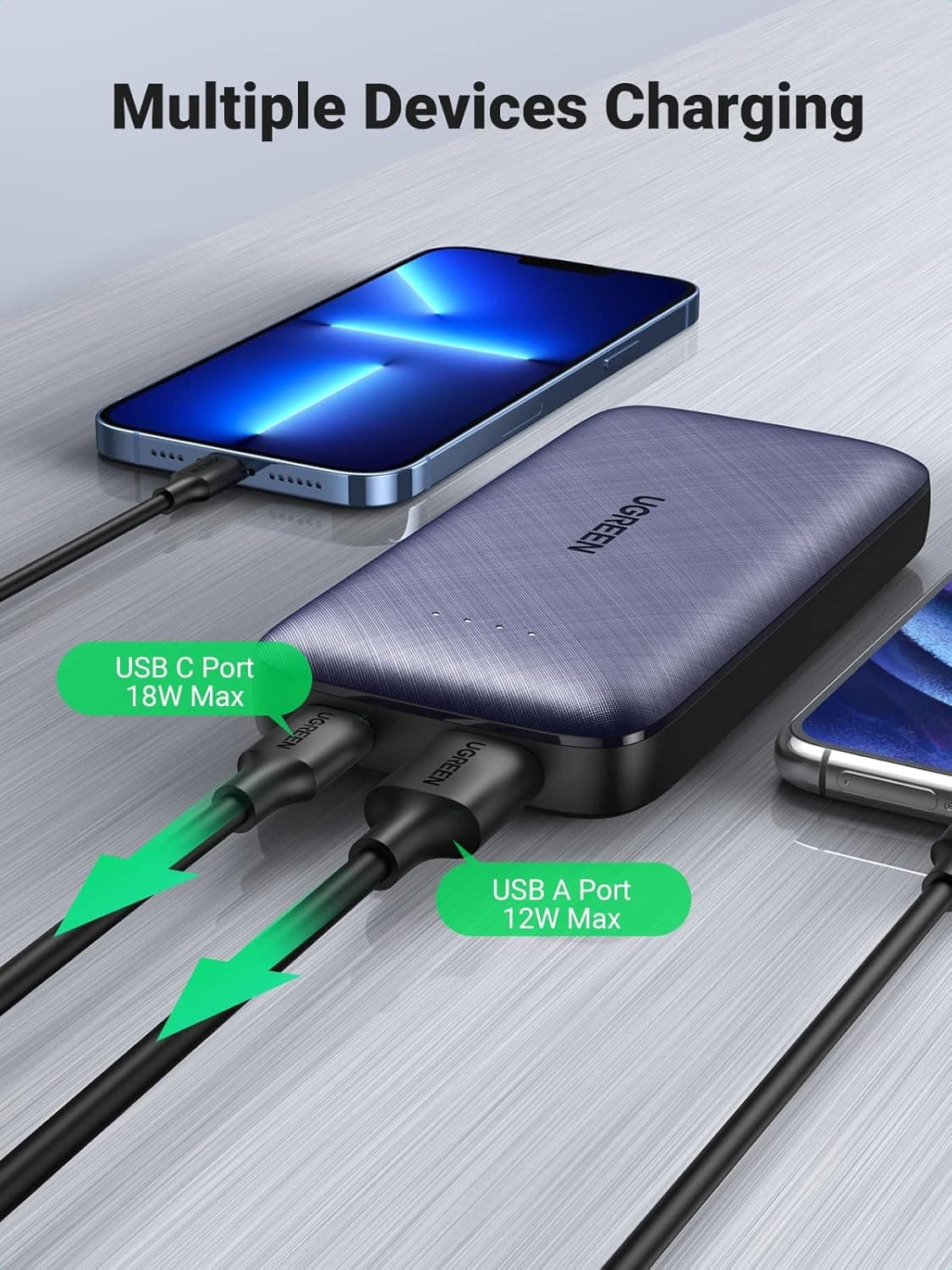 UGREEN 80749 20W 10000mAh USB C Power Bank [DG] for fpv drones 2