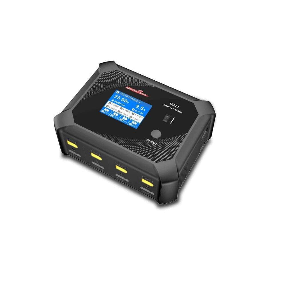 UltraPower UP11 600W 12A 1-6S Quad Channel AC/DC Smart Charger for fpv drones