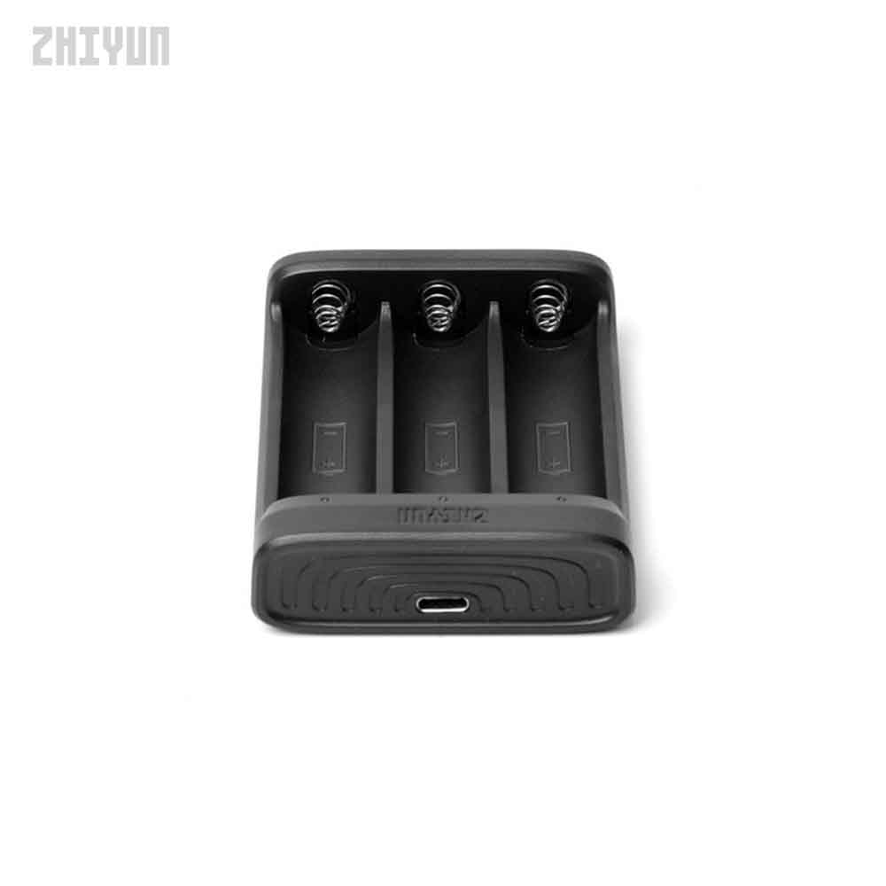 Zhiyun oplader voor 3 stuks 18650 batterijen for fpv drones 2