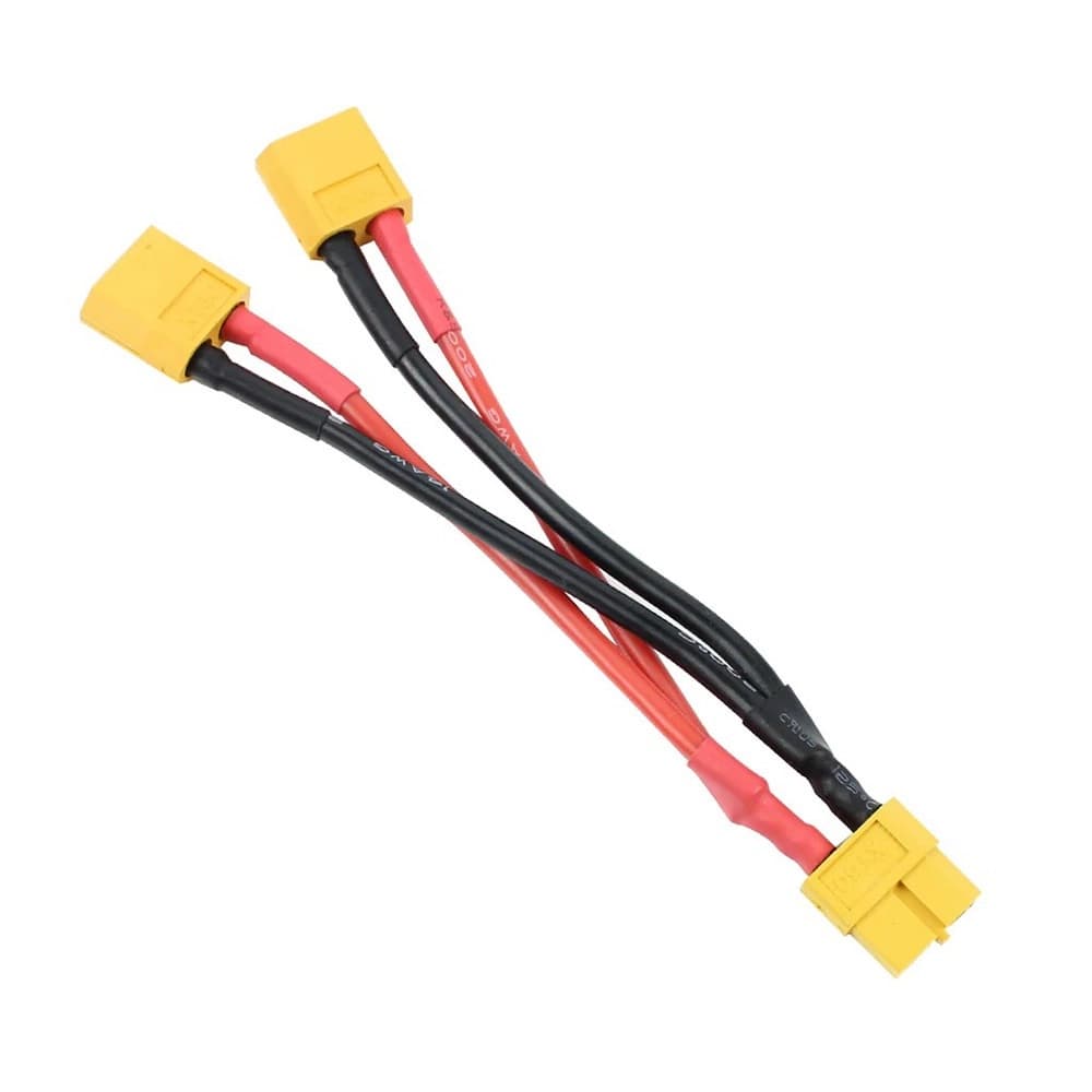 XT60 Parallel Pigtail Cabled Adapter - 14AWG 170mm - 1 for fpv drones 1