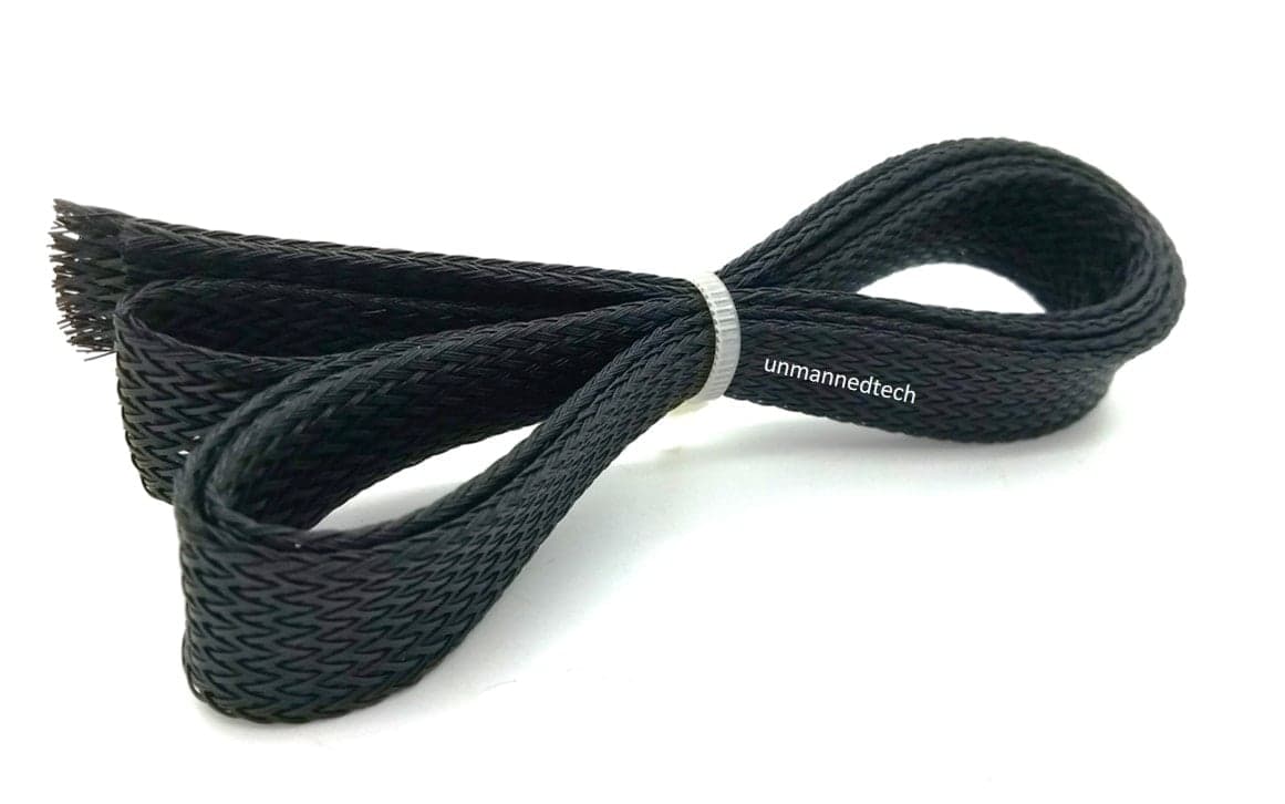 DroneBuildr Wire Mesh Paracord Cable Sleeve for fpv drones 7
