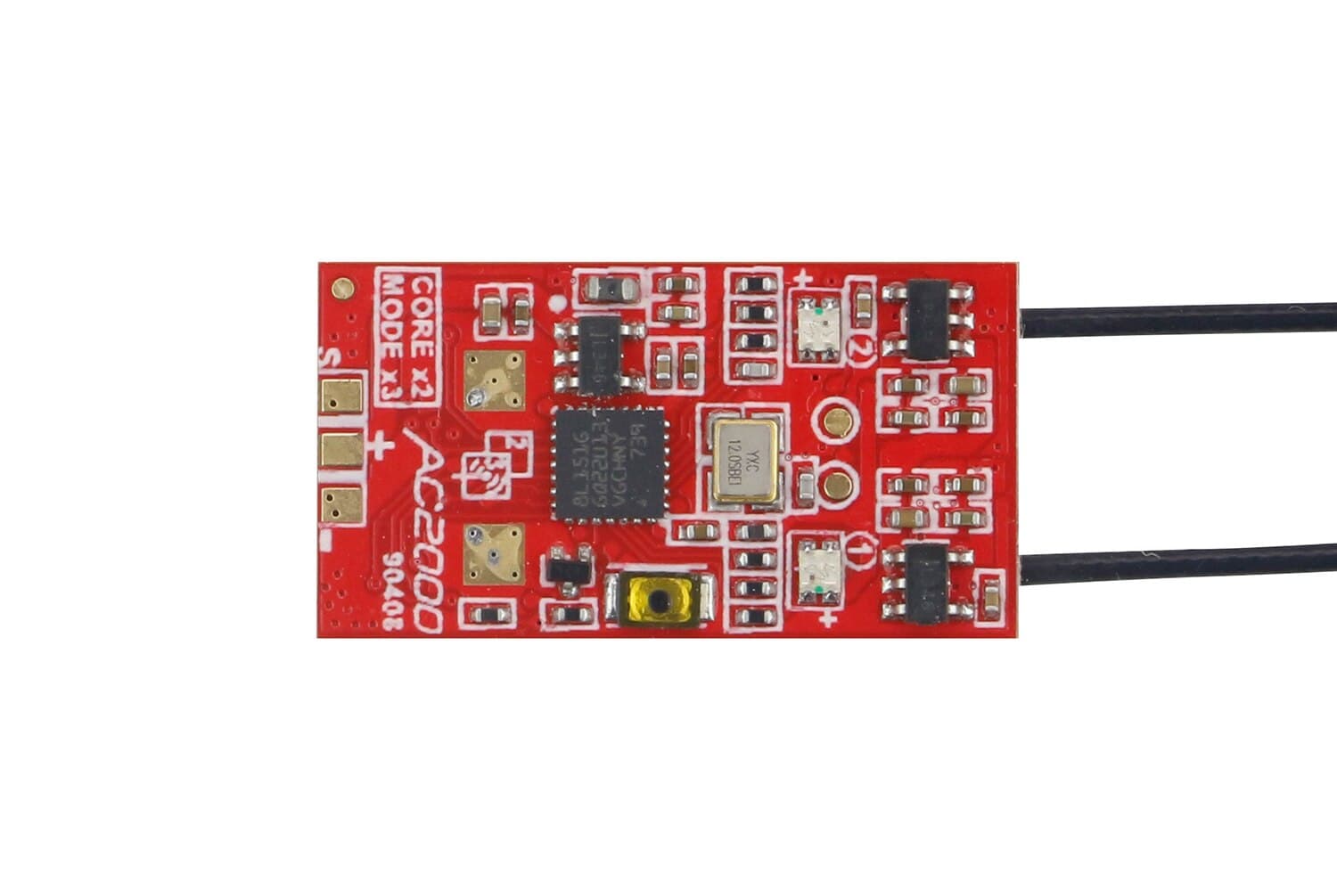 X-Boss AC2000 2.4G Dual Core-antenna S-FHSS D16 Tri-mode Receiver for Futaba 14SG-16SZ-18SZ Frsky X7 X9D PLUS Radio Transmitter for fpv drones
