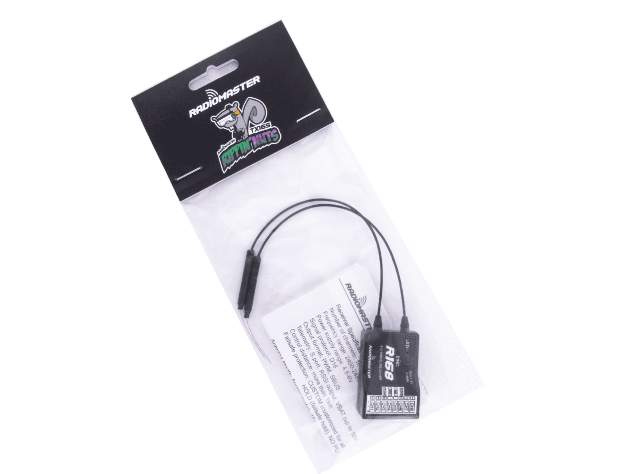 Radiomaster R168 16ch FrSky D16 Compatible PWM Receiver for fpv drones 4