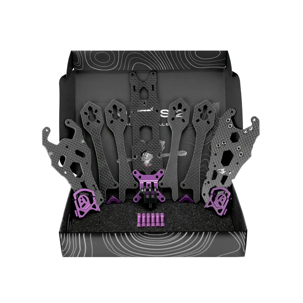 Beginner DIY FPV Drone Kit - QAV-S 2 Joshua Bardwell SE 5" - Analog - 12 for fpv drones 10