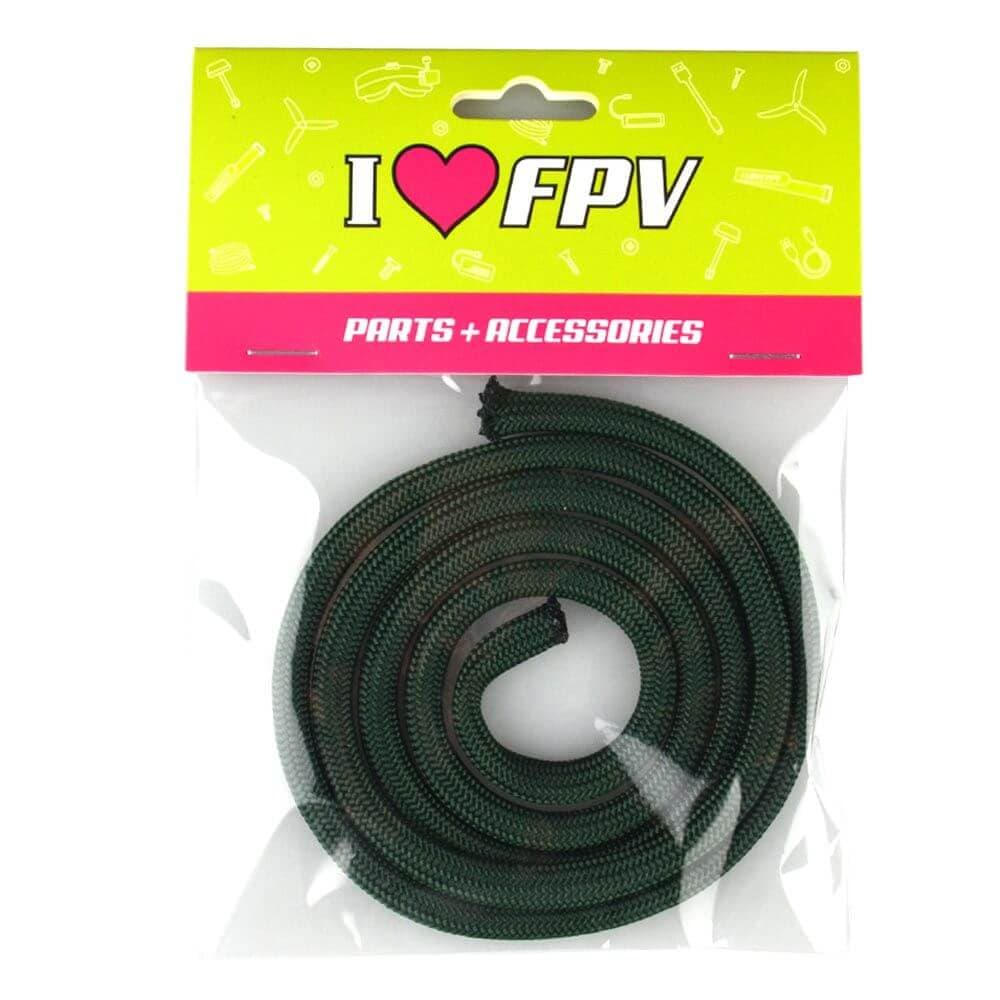 Motor Wire Protective Sleeve (1 meter) - DONKER GROEN for fpv drones 3