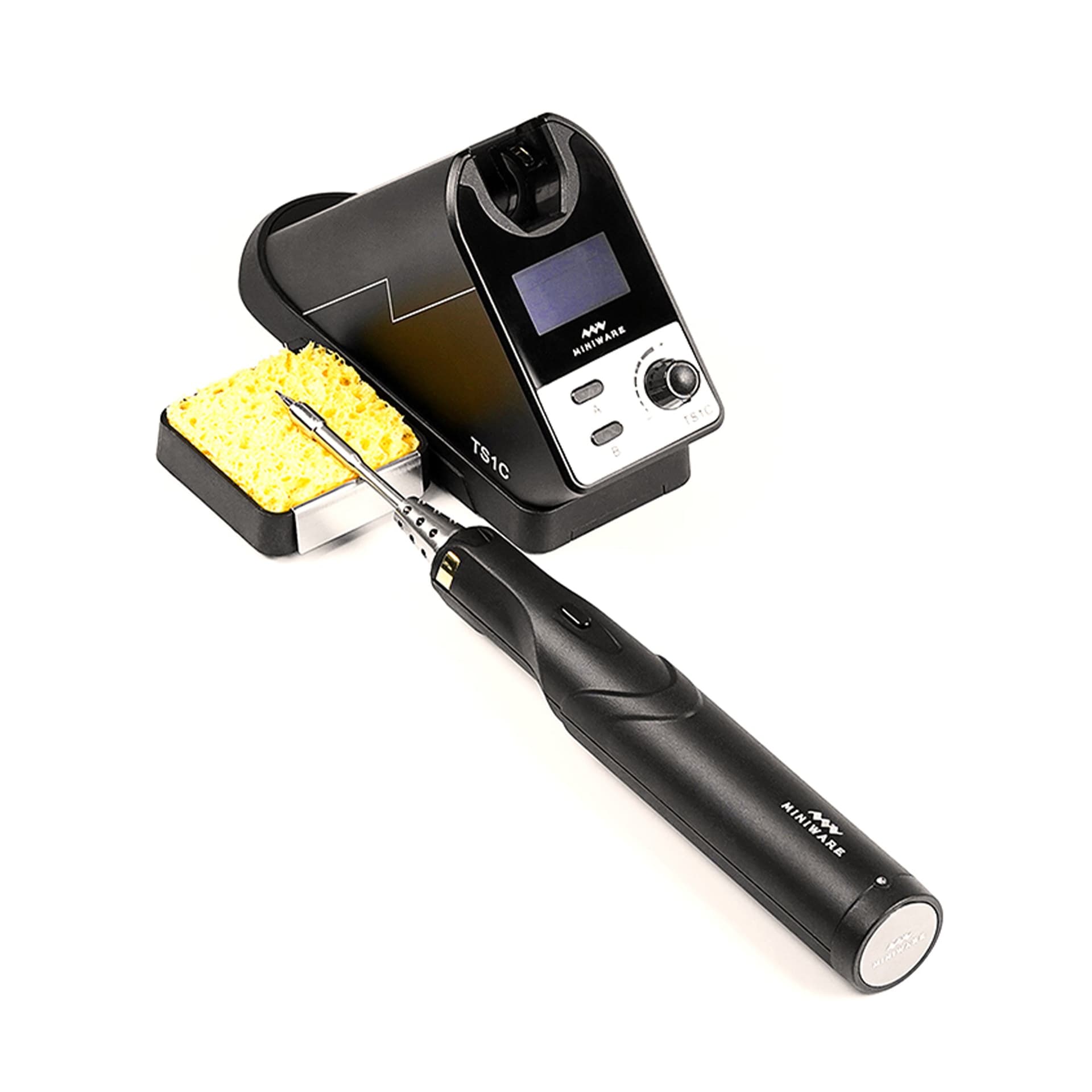 Miniware TS1C Cordless Soldering Station for fpv drones