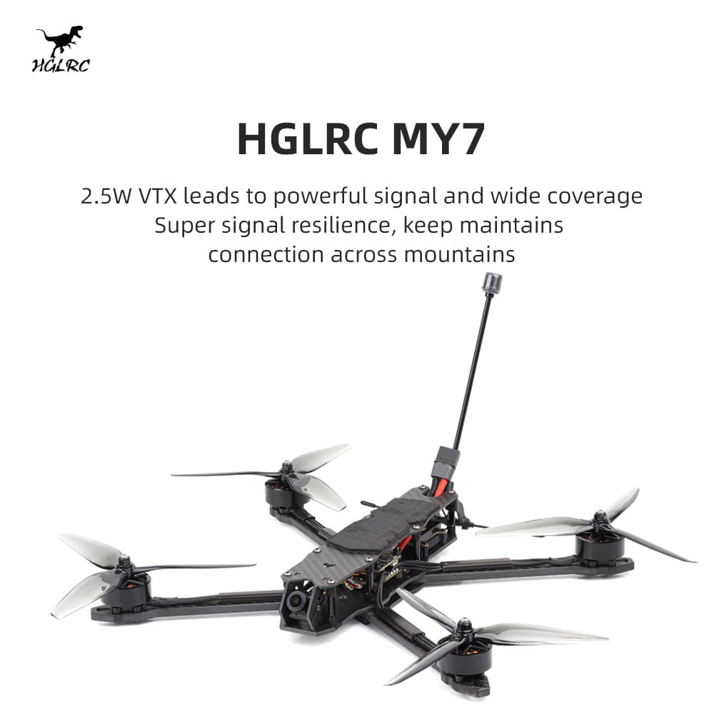 HGLRC MY7 2810 1350KV Motor 2.5W VTX FPV Drone