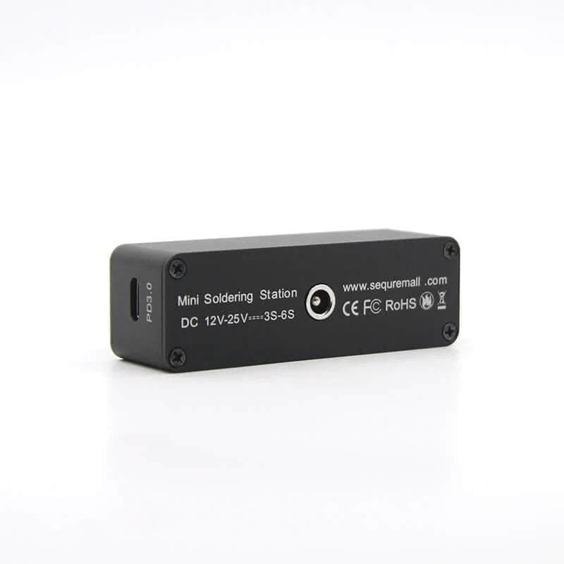 Sequre MSS12 Mini OLED Soldering Station w/ T12-BC2 Tip for fpv drones 6