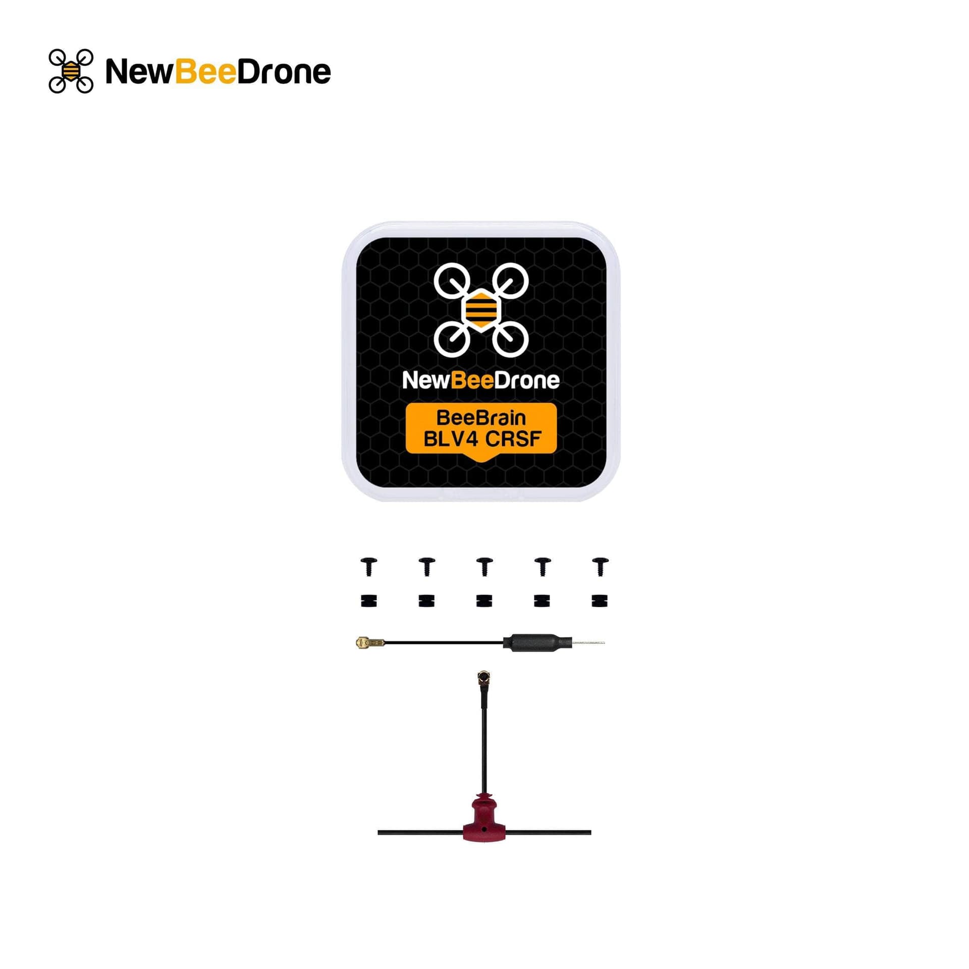NewBeeDrone x Team BlackSheep BeeBrain BLV4 Built-in Crossfire Rx AIO Flight Controller for fpv drones 3