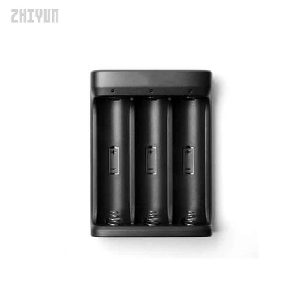Zhiyun oplader voor 3 stuks 18650 batterijen for fpv drones