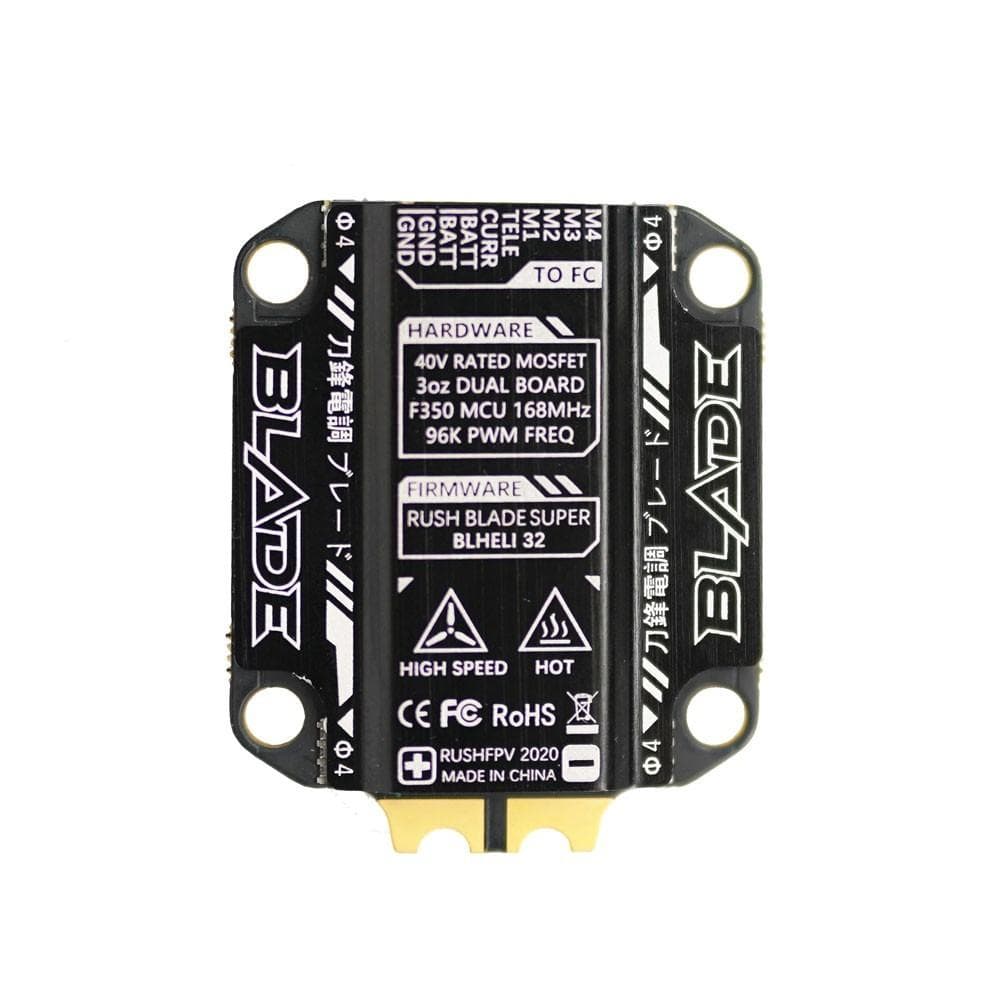 RUSHFPV Rush Blade 32Bit 60A 3-6S 30x30 4in1 ESC - Super Edition for fpv drones 2