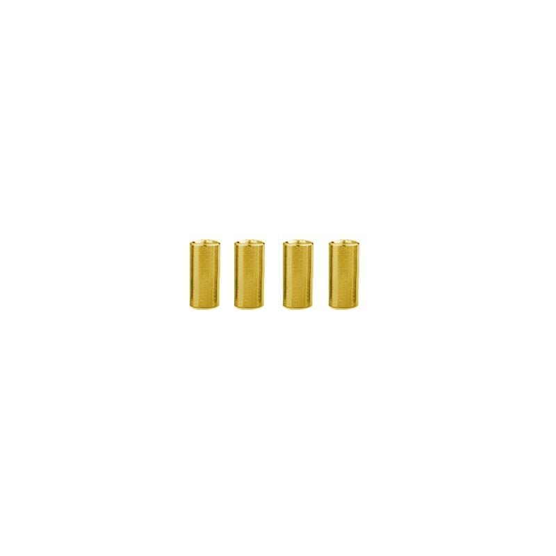 M3 Aluminium Standoffs (4 stuks) - ROND - 15mm - GOUD for fpv drones
