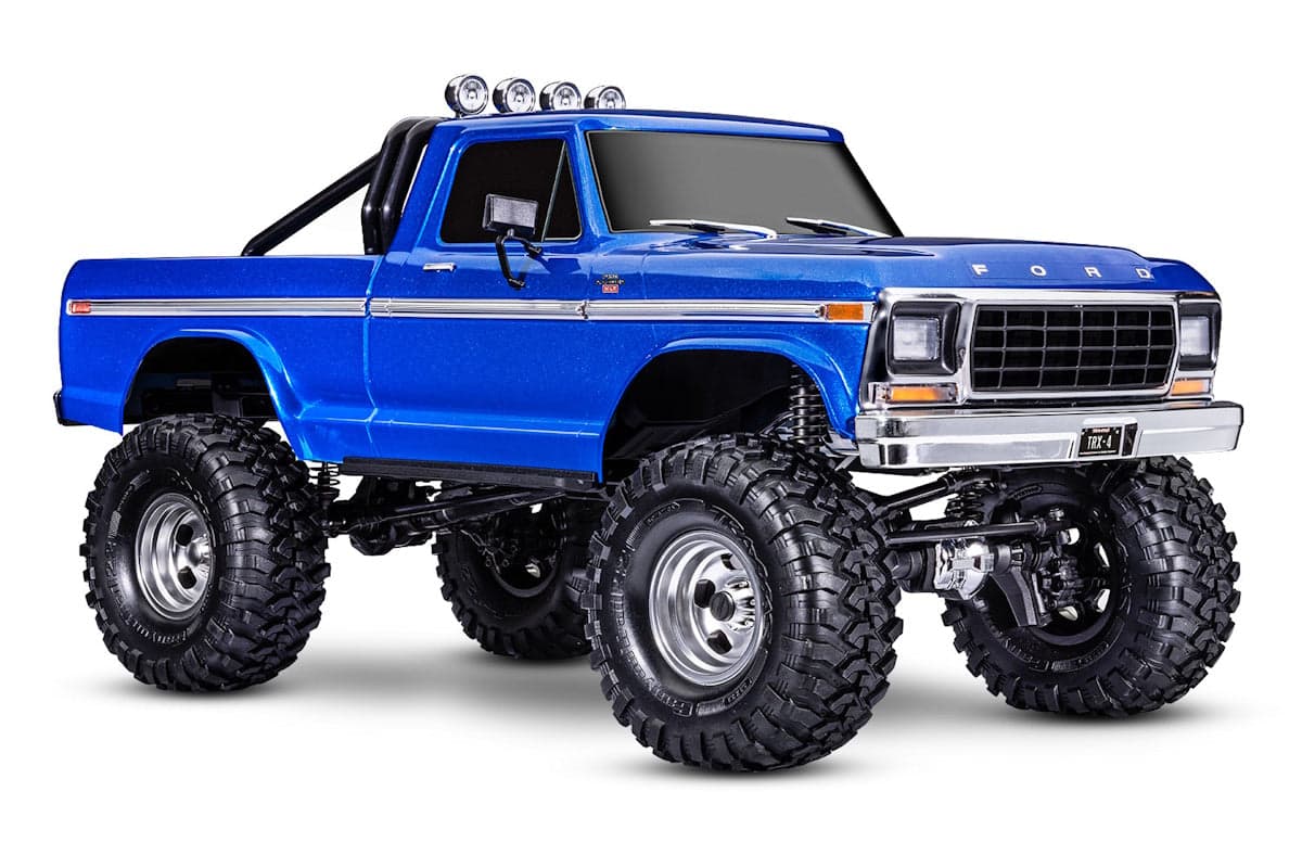 Traxxas TRX-4 Ford F-150 High Trail Edition 4X4 Ford F-150 Ranger Blue for fpv drones