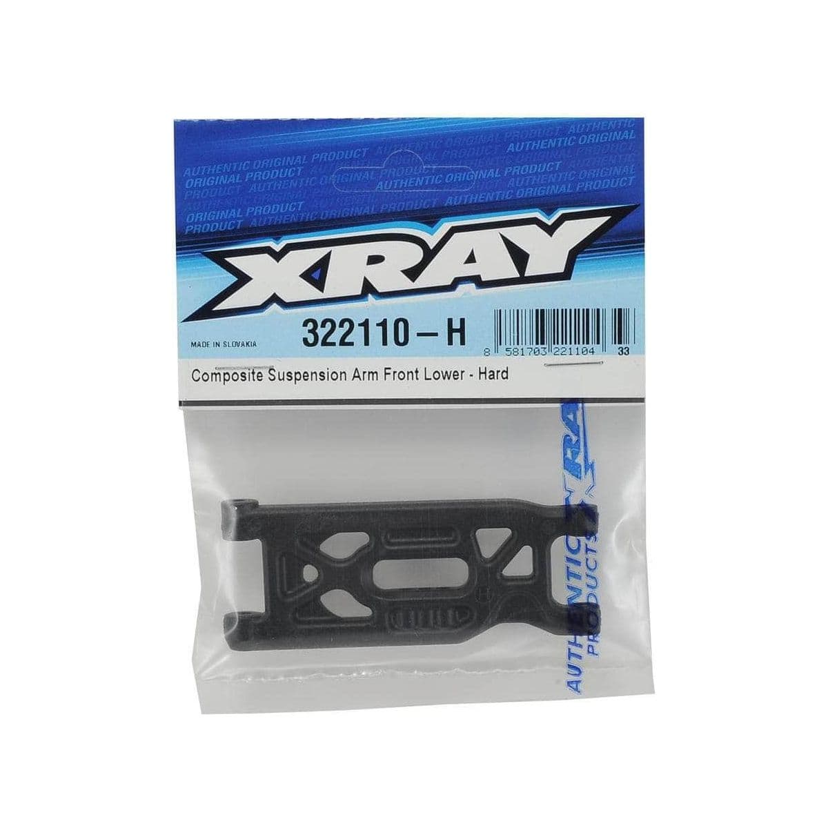 XRA322110-H, XRAY XB2 Front Lower Composite Suspension Arm (Hard) for fpv drones 1