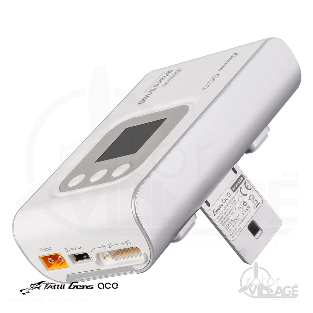 Gens Ace iMars S100 G-Tech AC Smart Charger - White for fpv drones 6