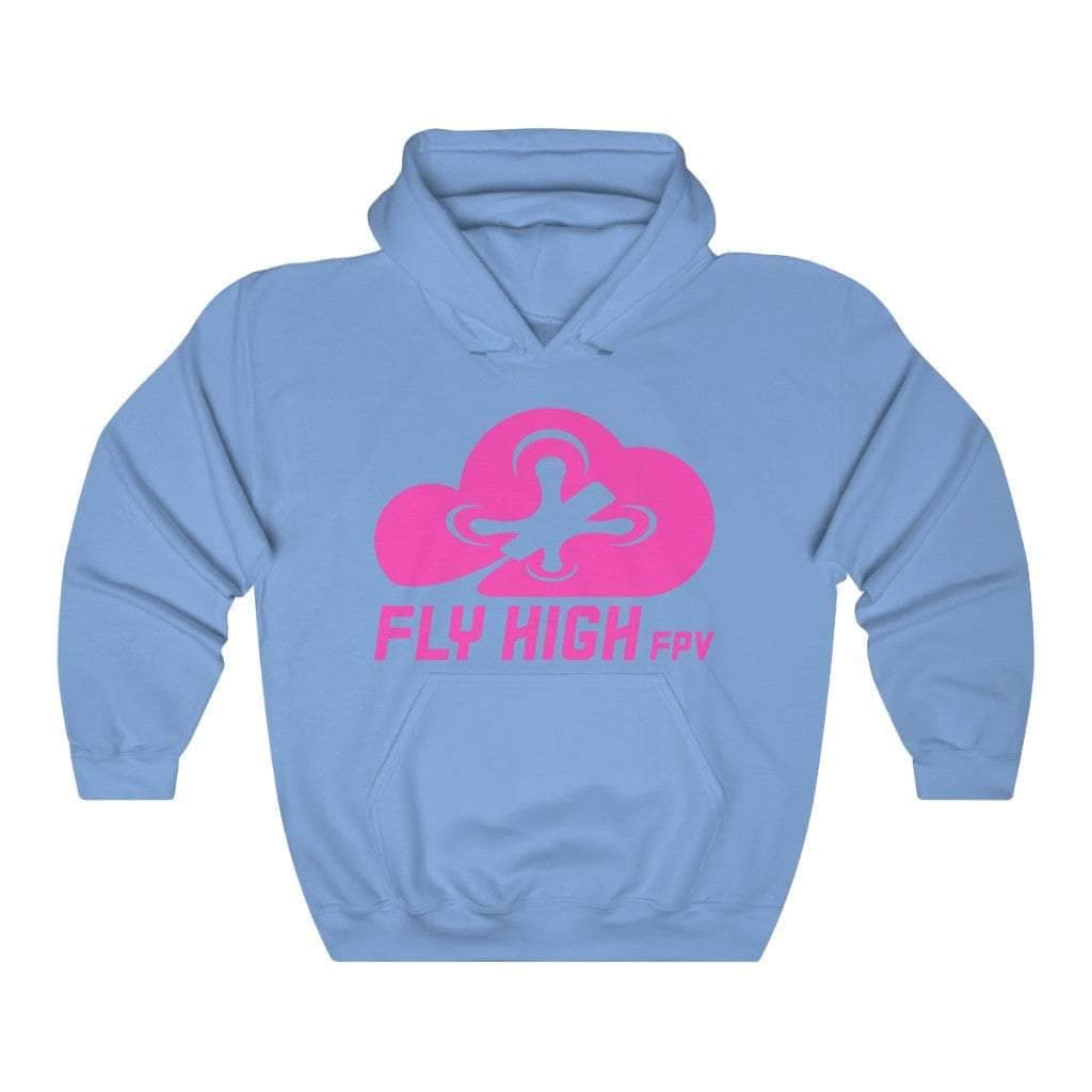 Fly High FPV Hoodie (Tango2 approved) - Pink Logo for fpv drones 105