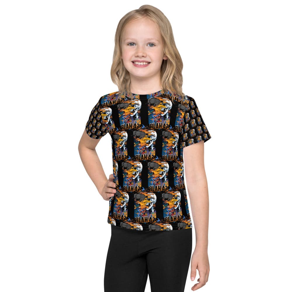 Damo Goes BLAH BLAH Kids T-Shirt for fpv drones