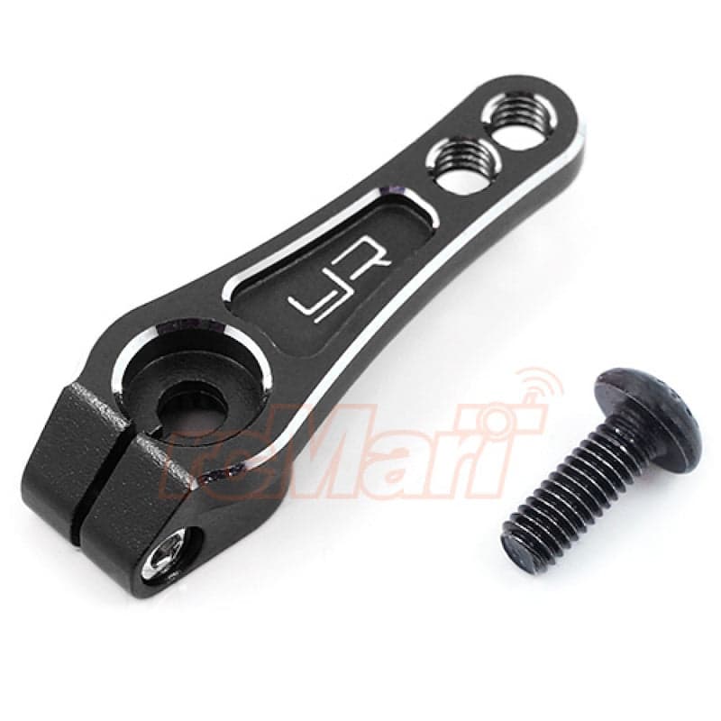 Yeah Racing YA-0516BK 25T Aluminum Servo Arm Horn Black For Futaba / Savox for fpv drones