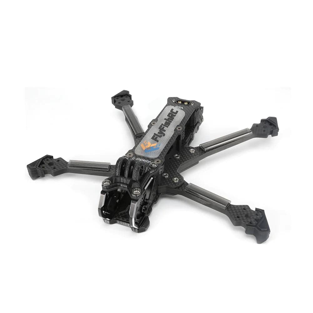 FlyFishRC Volador II VD5 LR O3 Deadcat 5" Frame Kit - Black for fpv drones