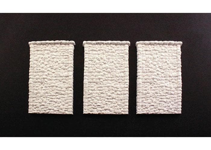 Woodland Scenics C1261 HO Random Stone Wing Wall (3) Train Scenery for fpv drones 2