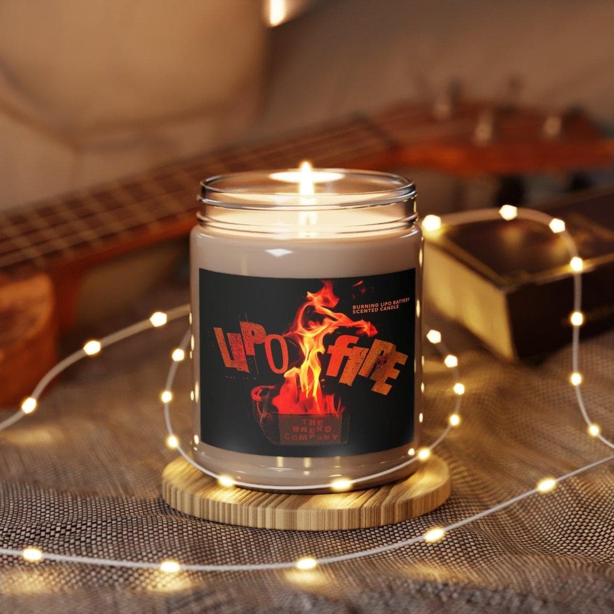 LiPo Fire Scented Candle by Quad Gas for fpv drones 2