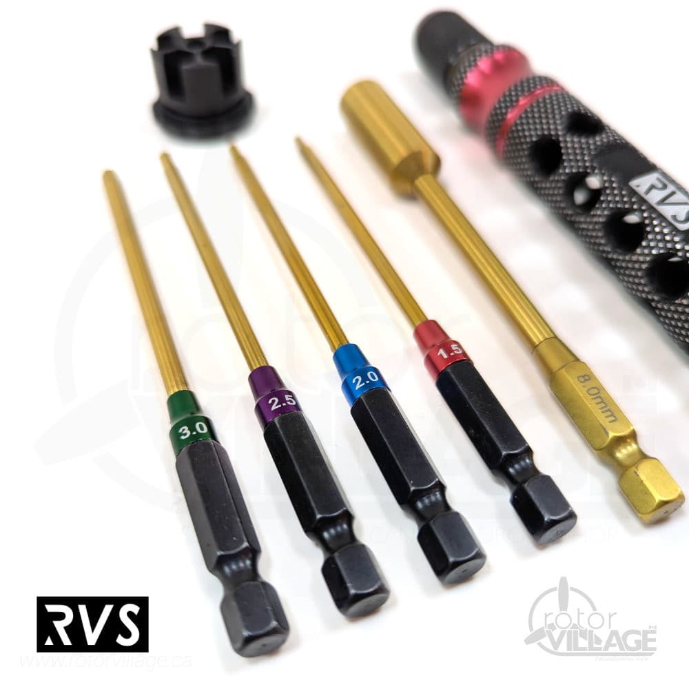 RVS Multi 5in1 Screwdriver - 1.5-3.0+Prop for fpv drones 6