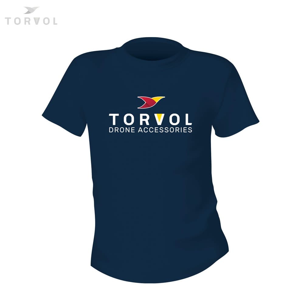Torvol T-shirt Logo - BLUE - Maat M