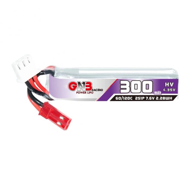 GNB 300mAh 2S 60C Lipo HV battery for RC models for fpv drones