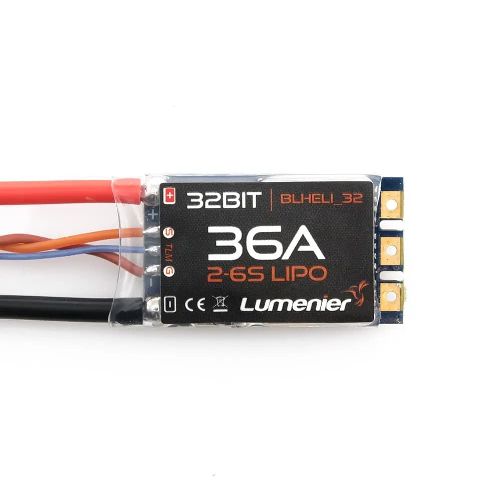 Lumenier 36A BLHeli_32 32bit 2-6S w/ Telemetry - 2-6 Cell (7.4v-22.2v) for fpv drones 1