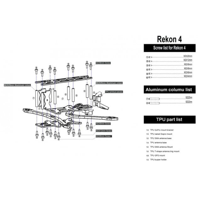 HGLRC Rekon 4 LR for fpv drones 5