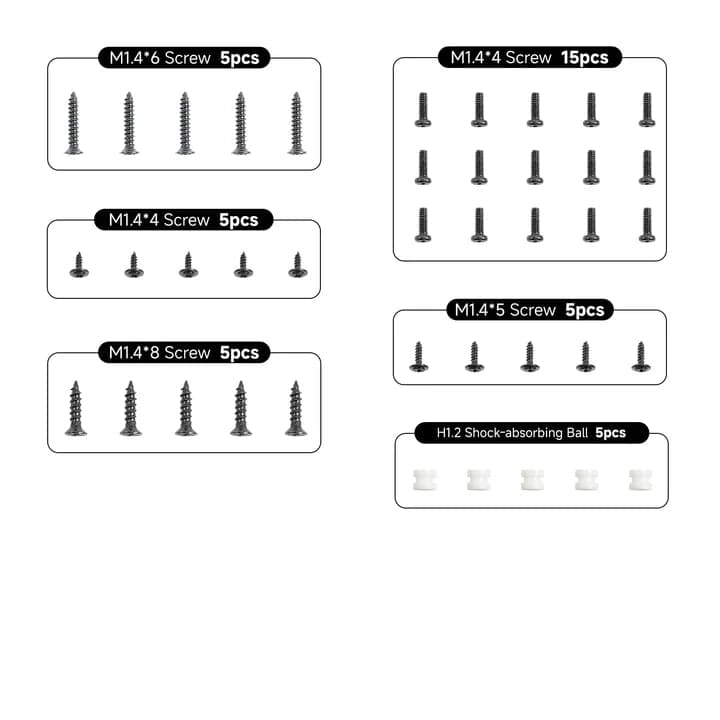 BETAFPV Drone Screw Pack for fpv drones 4