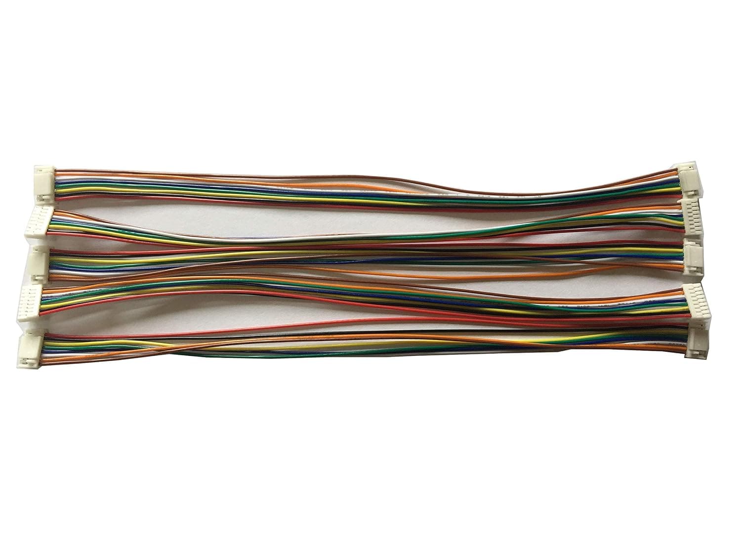 8 pin GH1.25 mm wie double ends 200mm (packed 5pc per bag) for fpv drones