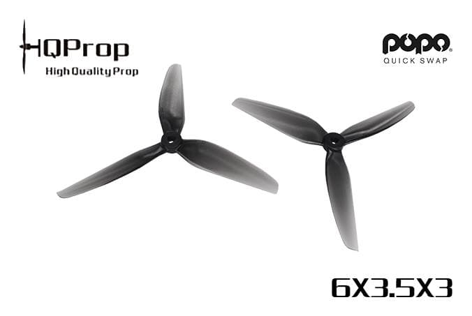 HQ Durable Prop  6X3.5X3 Light Grey (8CW+8CCW) Poly Carbonate POPO