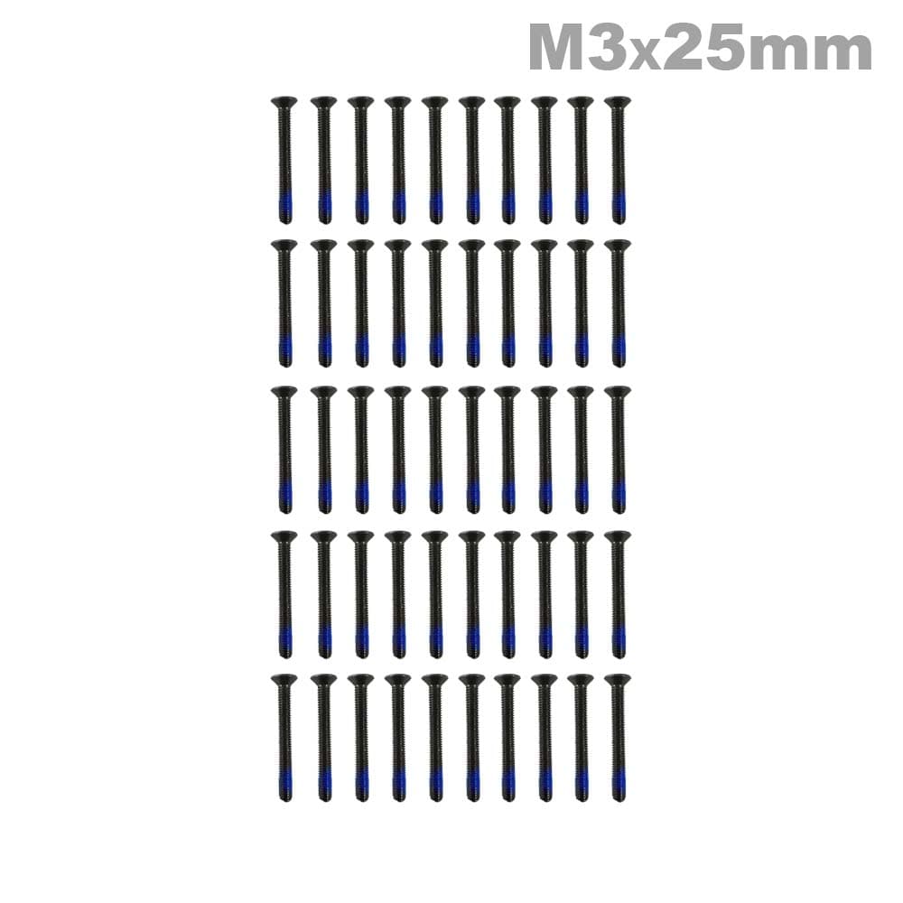 M3x25 Verzonken Schroef (50 stuks) - ZWART for fpv drones