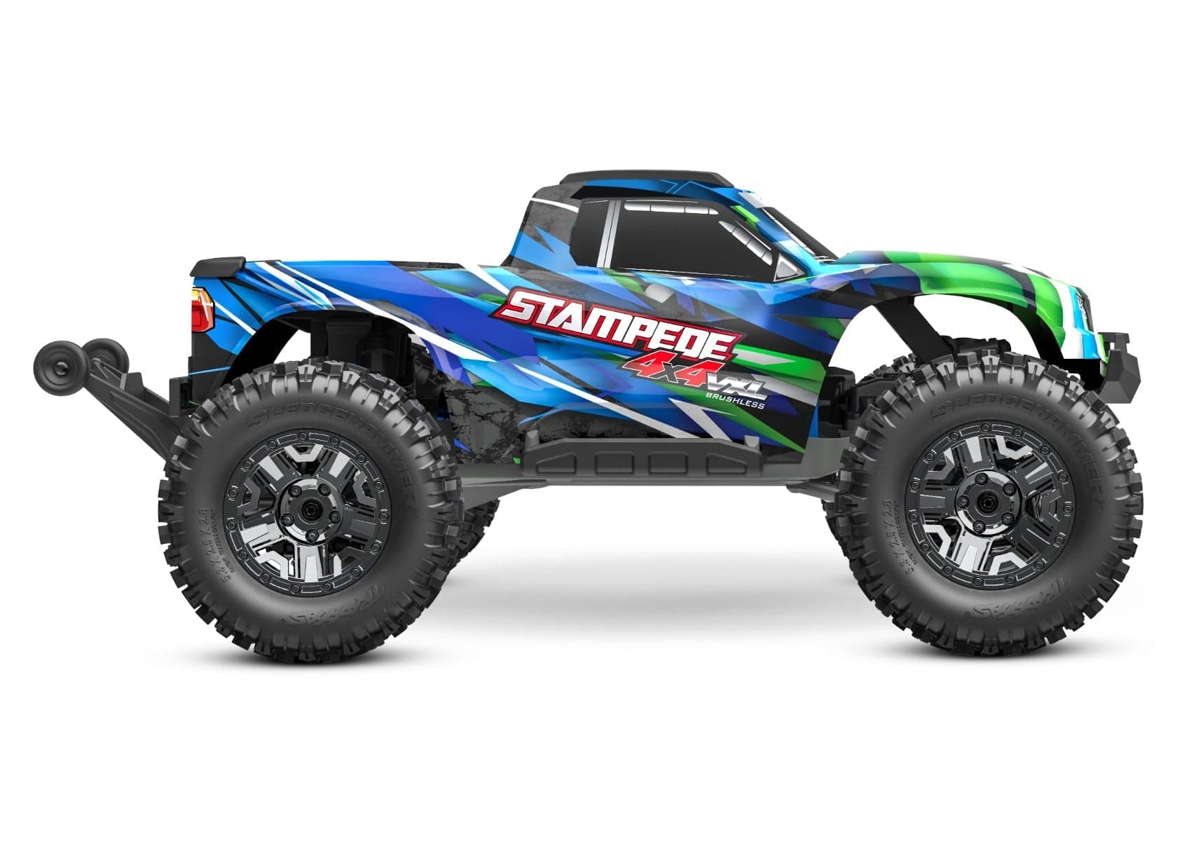 Traxxas Stampede 4x4 VXL Brushless RTR 1/10 4WD Monster Truck Green for fpv drones 1