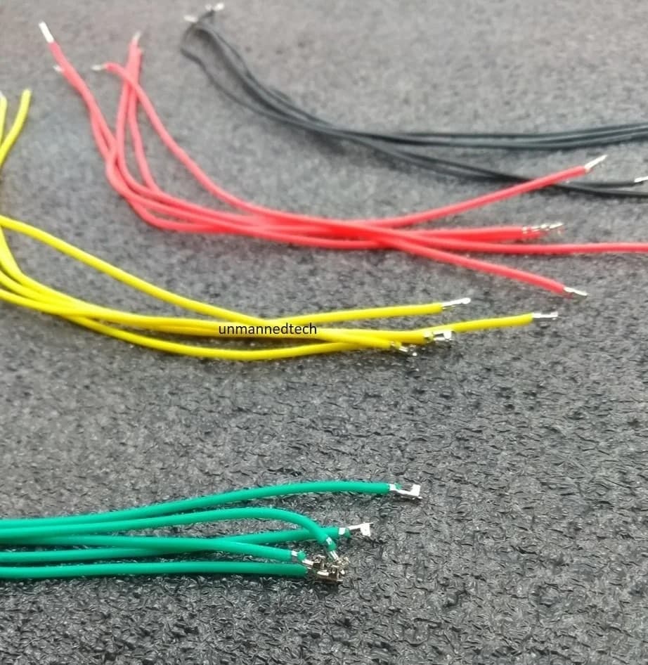 JST-SH1.0 to JST-GH1.25 Pre-crimped DIY Silicone Wire Pack (Pack of 20) for fpv drones 3