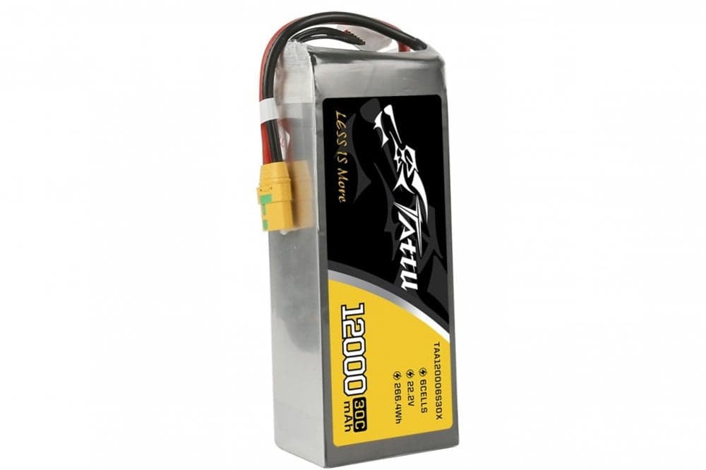 Tattu 12000mAh 22.2V 30C 6S  Lipo Battery Pack With XT90-S Plug for fpv drones 3