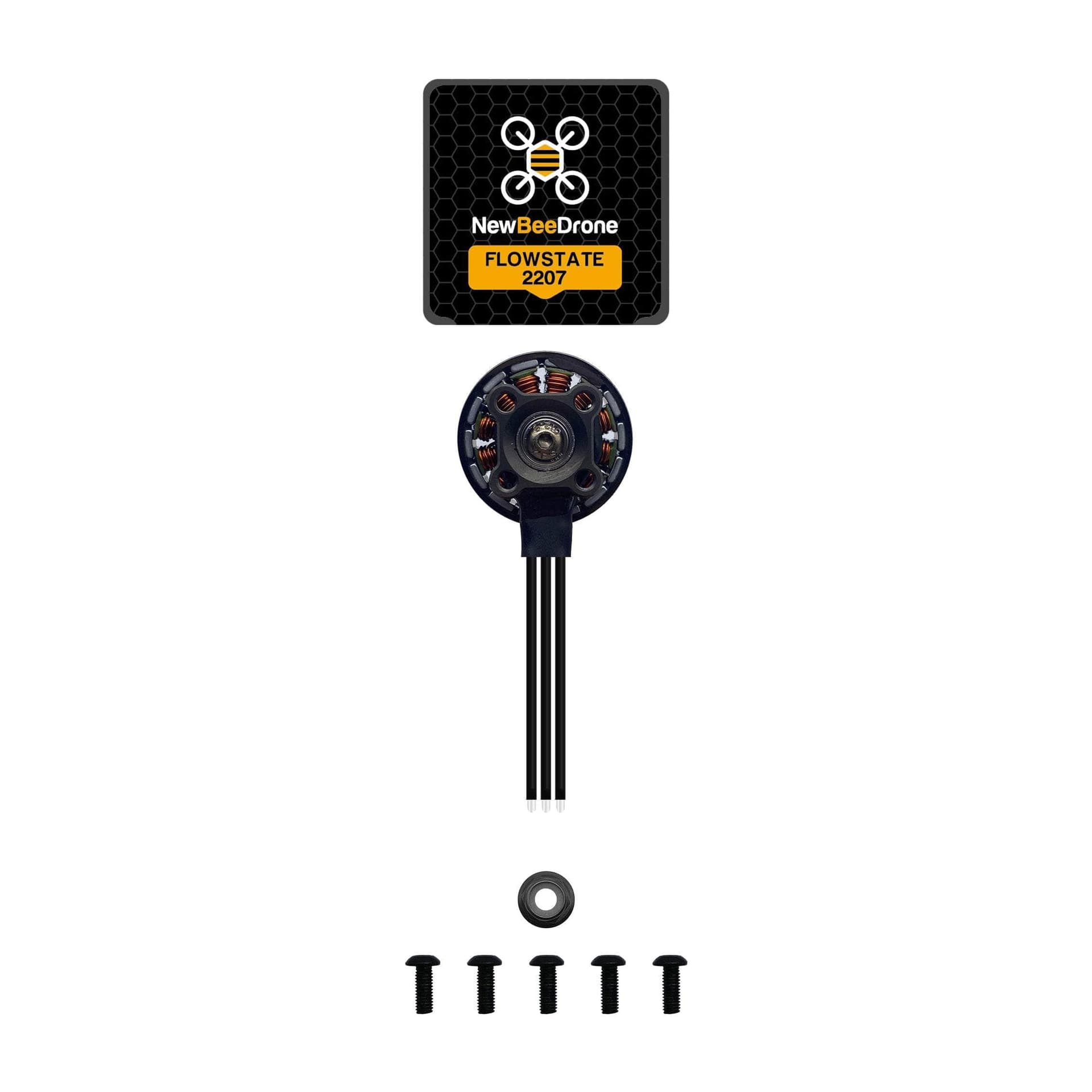 NewBeeDrone Flow 2207 Race Motor - 2050KV (4 Pack) for fpv drones 5