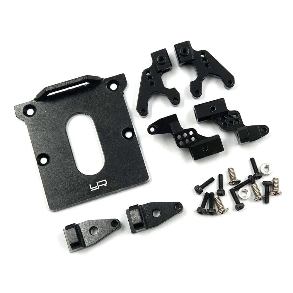 Yeah Racing AXSC-049 Alum Front & Rear Adjustable Shock Mount: Axial SCX24 for fpv drones