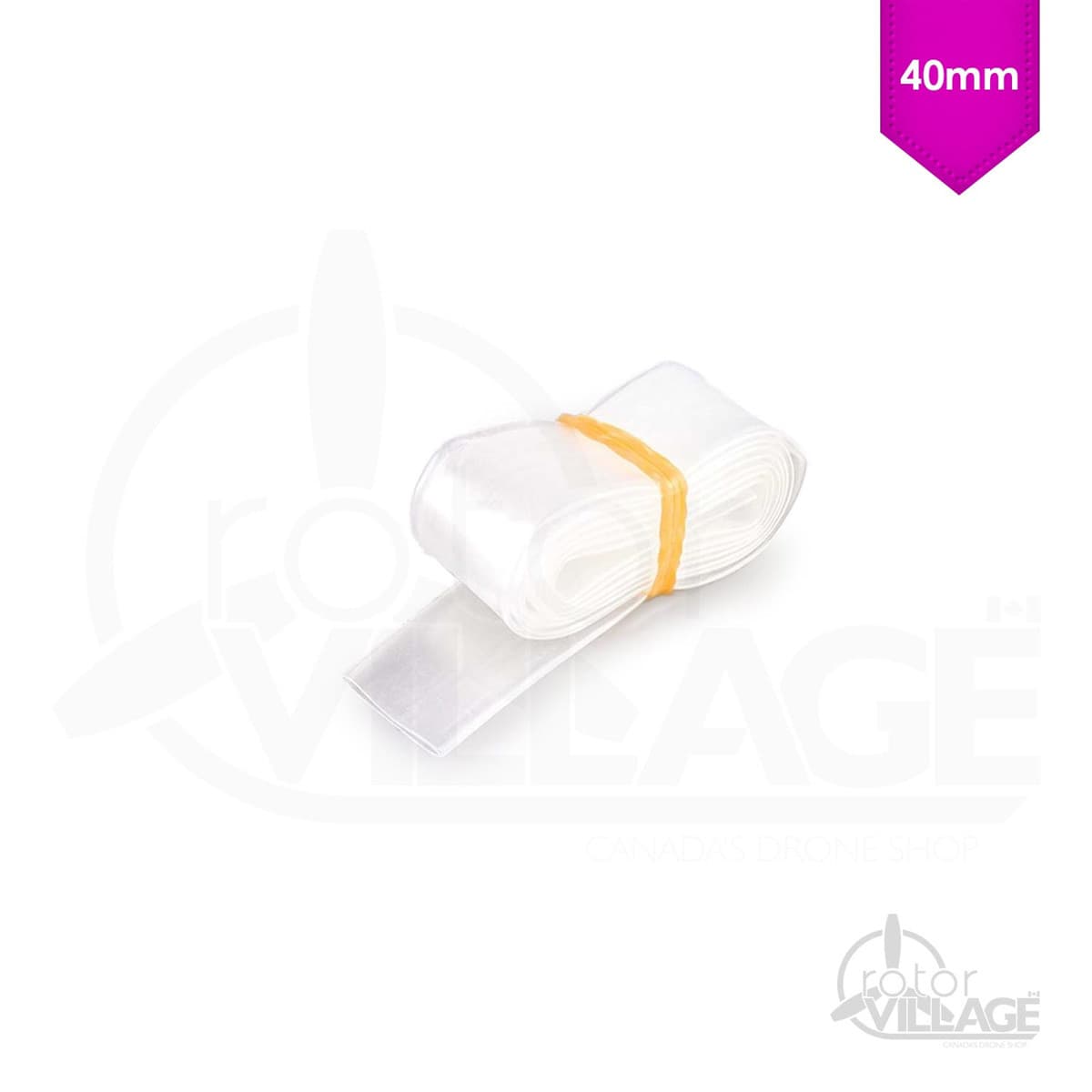 Heat Shrink - 40mm x 150mm - Clear for fpv drones 1