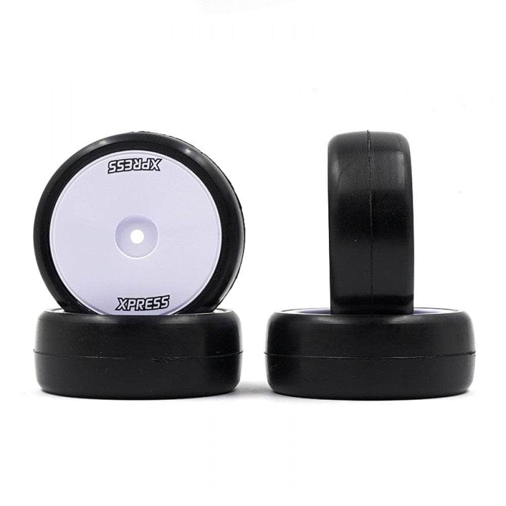 XP-40237, XPRESS Competition 40x V4 Pre-Glued Wheel Set For 1/10 Touring for fpv drones
