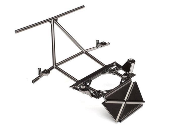 Traxxas Tube Chassis Center Section Front (Satin Black Chrome-Plated) Desert for fpv drones
