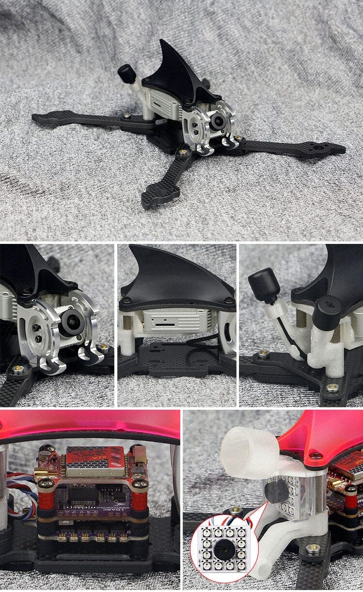 FPVracer Hero 5 FPV Quadcopter Frame (Hero-D, Hero-F) for fpv drones 9
